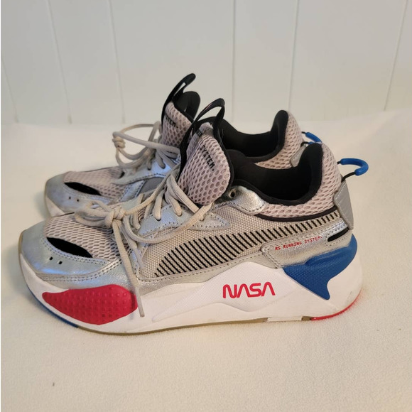 Puma Rs-x Space Agency NASA Sneakers - Size 6Y - Picture 1 of 9